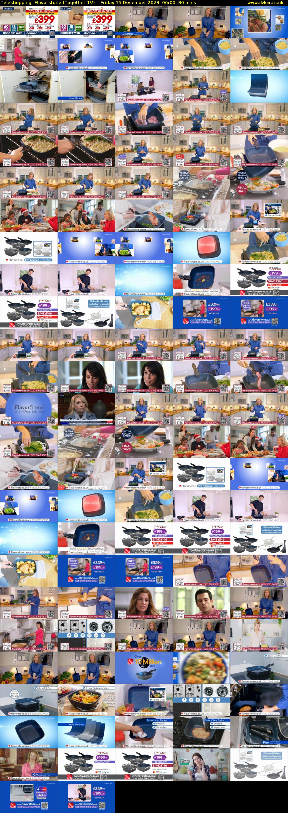Teleshopping: Flavorstone (Together TV) Friday 15 December 2023 06:00 - 06:30