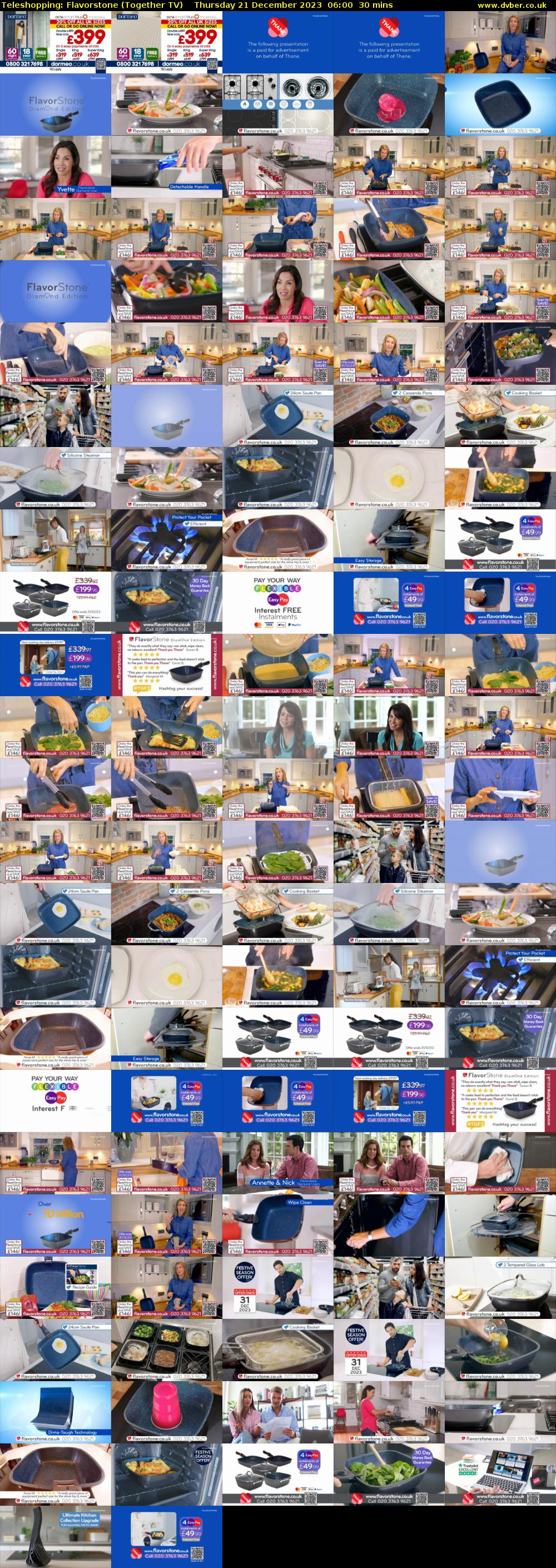 Teleshopping: Flavorstone (Together TV) Thursday 21 December 2023 06:00 - 06:30