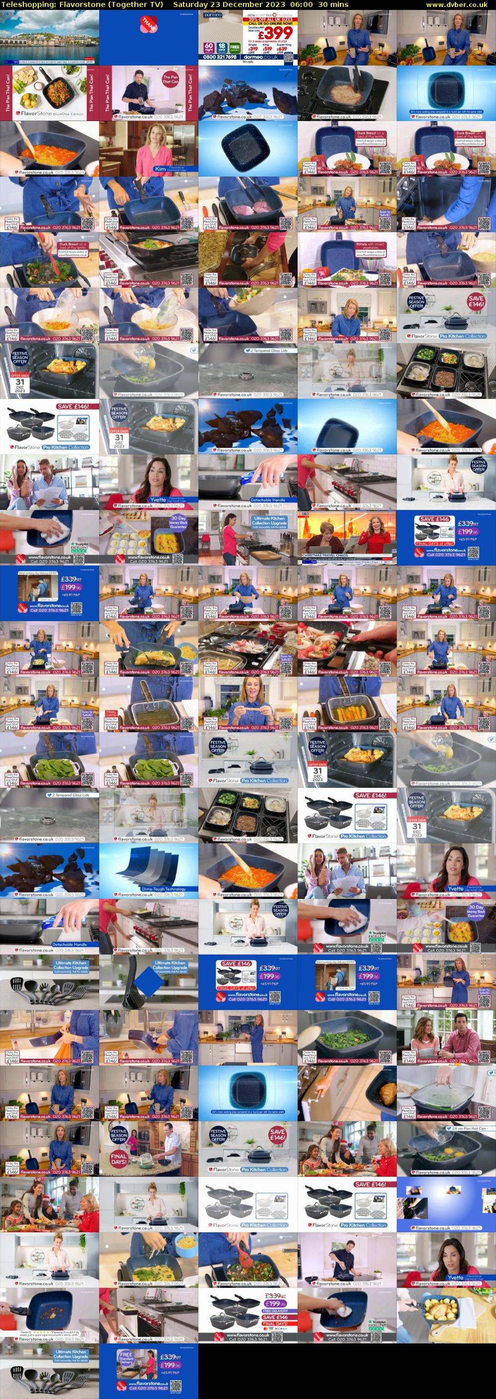 Teleshopping: Flavorstone (Together TV) Saturday 23 December 2023 06:00 - 06:30