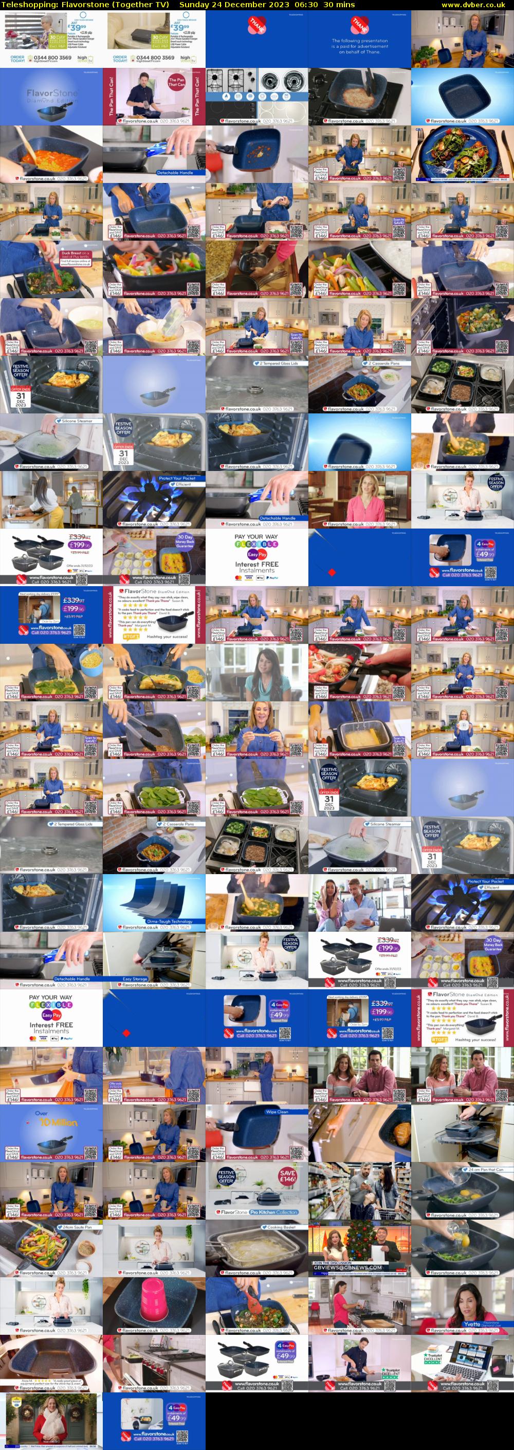 Teleshopping: Flavorstone (Together TV) Sunday 24 December 2023 06:30 - 07:00