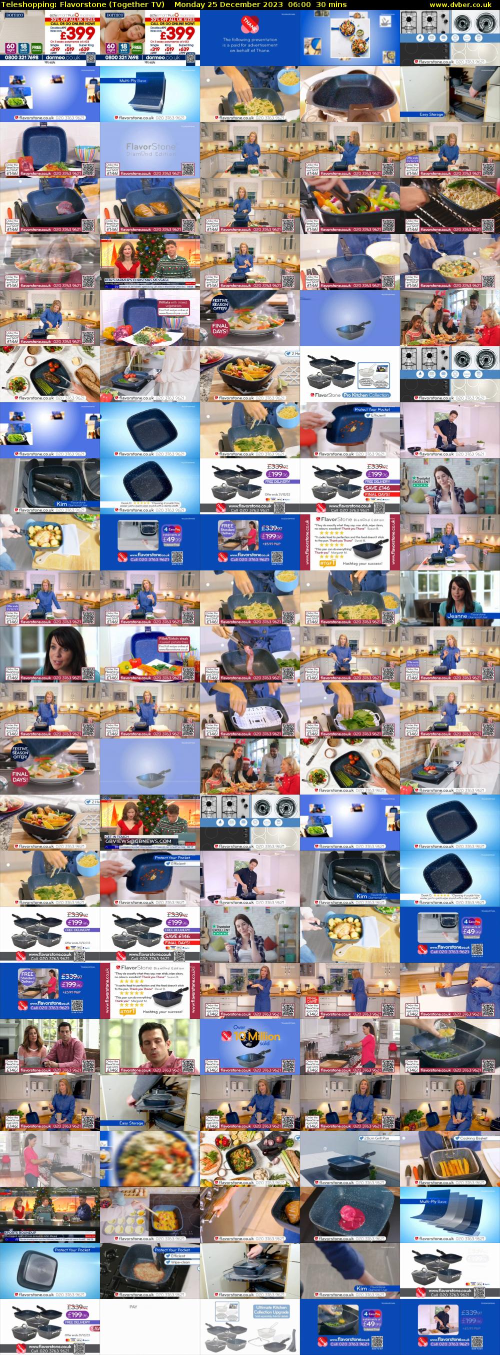 Teleshopping: Flavorstone (Together TV) Monday 25 December 2023 06:00 - 06:30