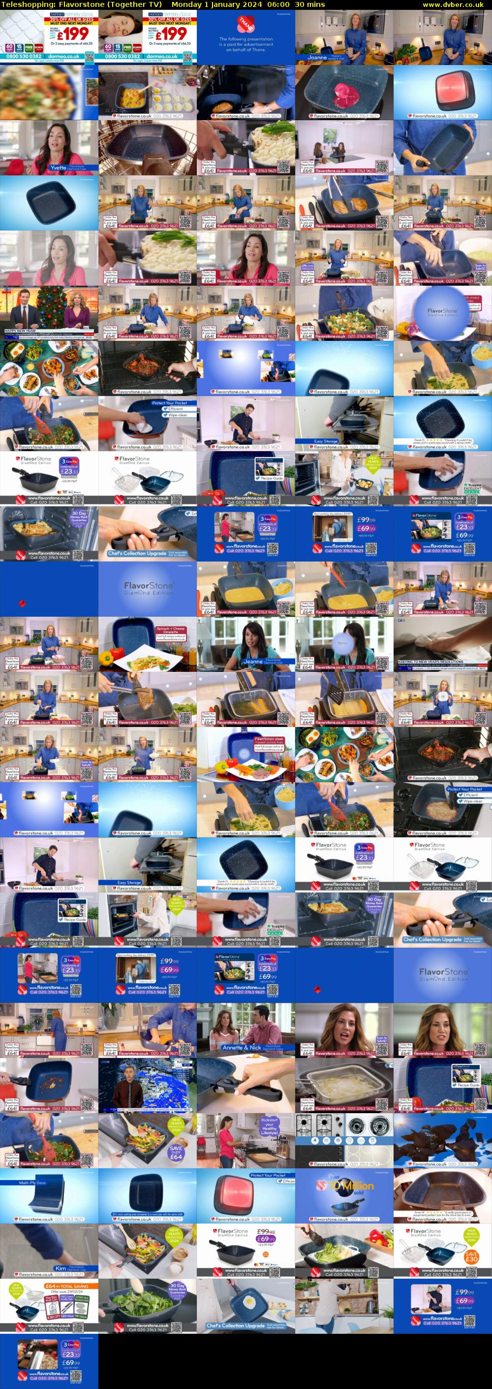 Teleshopping: Flavorstone (Together TV) Monday 1 January 2024 06:00 - 06:30