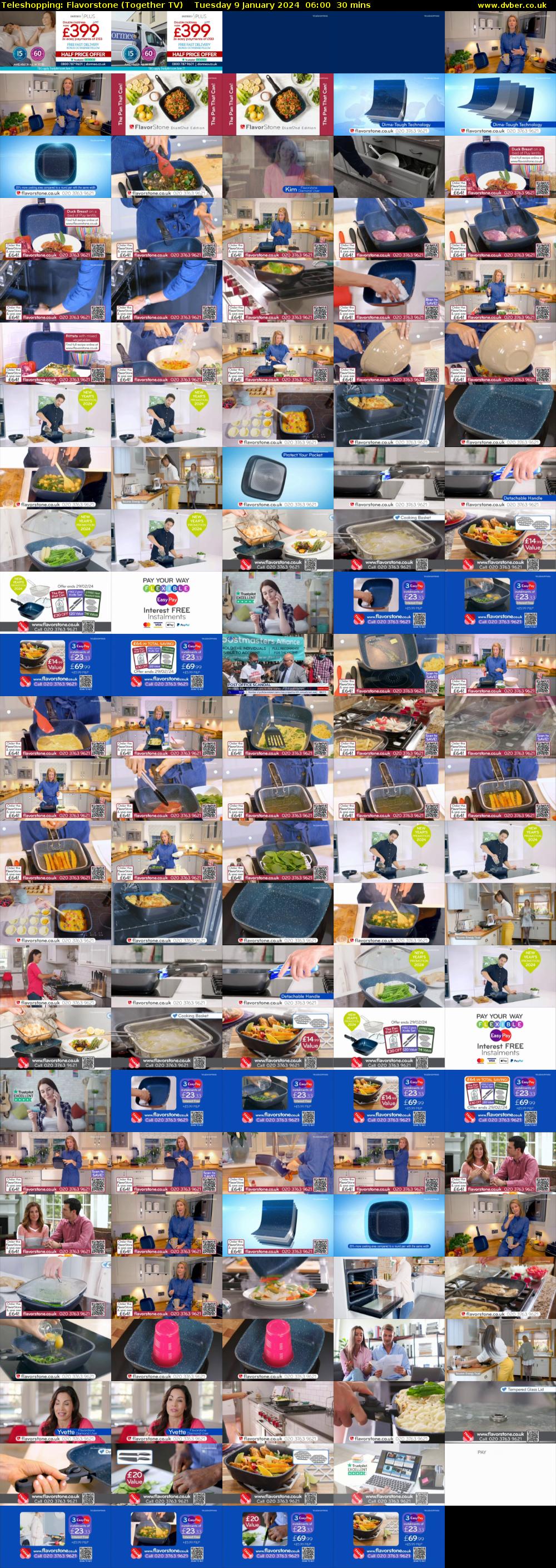 Teleshopping: Flavorstone (Together TV) Tuesday 9 January 2024 06:00 - 06:30