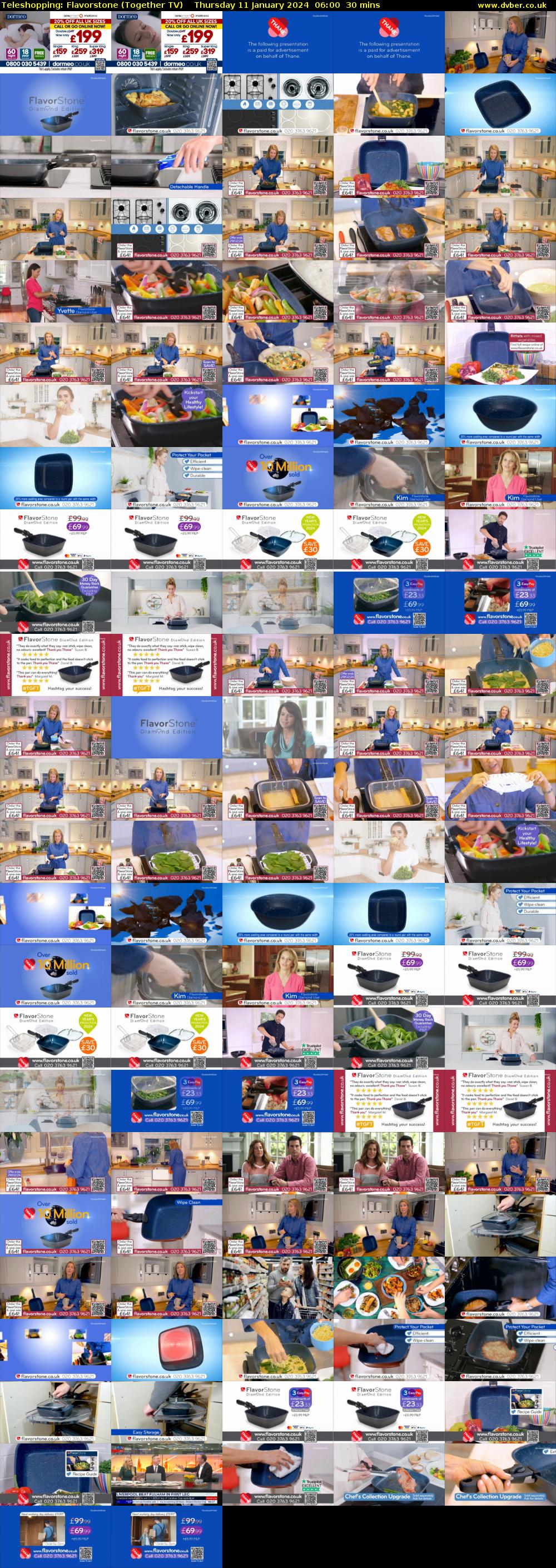 Teleshopping: Flavorstone (Together TV) Thursday 11 January 2024 06:00 - 06:30
