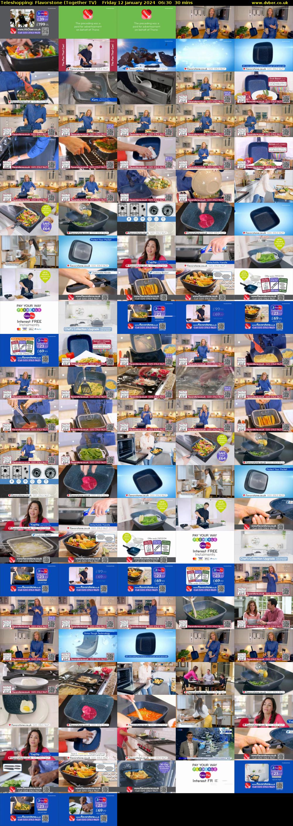 Teleshopping: Flavorstone (Together TV) Friday 12 January 2024 06:30 - 07:00