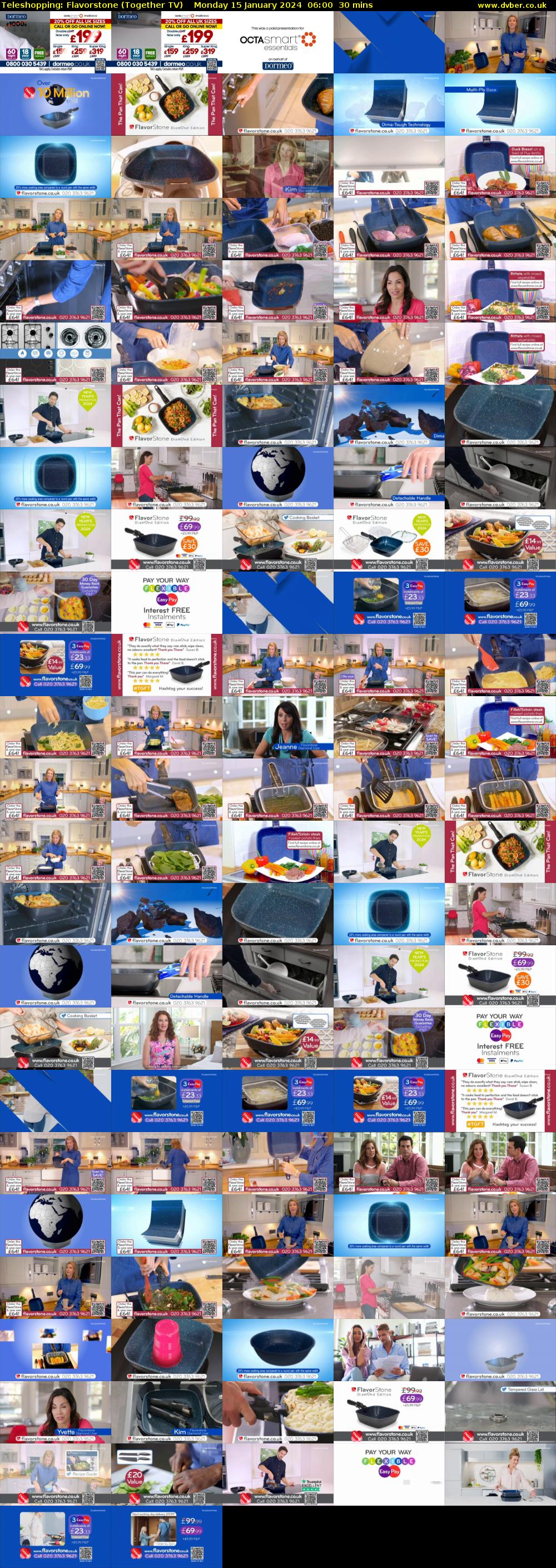 Teleshopping: Flavorstone (Together TV) Monday 15 January 2024 06:00 - 06:30