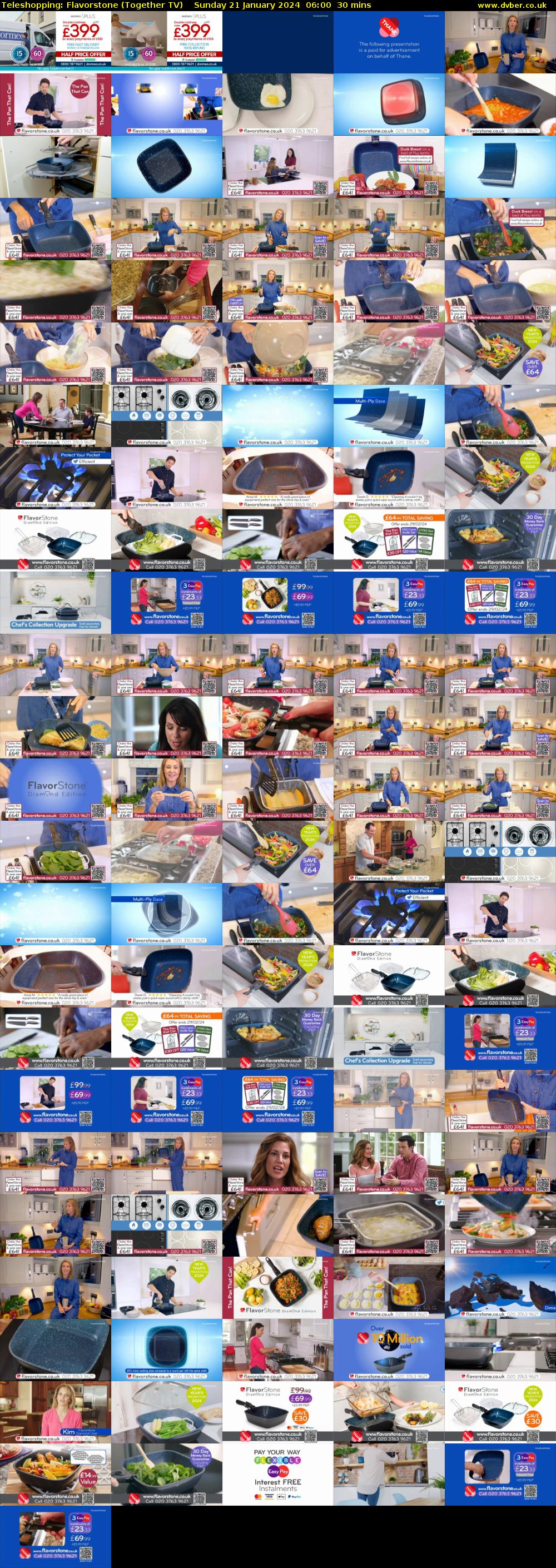 Teleshopping: Flavorstone (Together TV) Sunday 21 January 2024 06:00 - 06:30