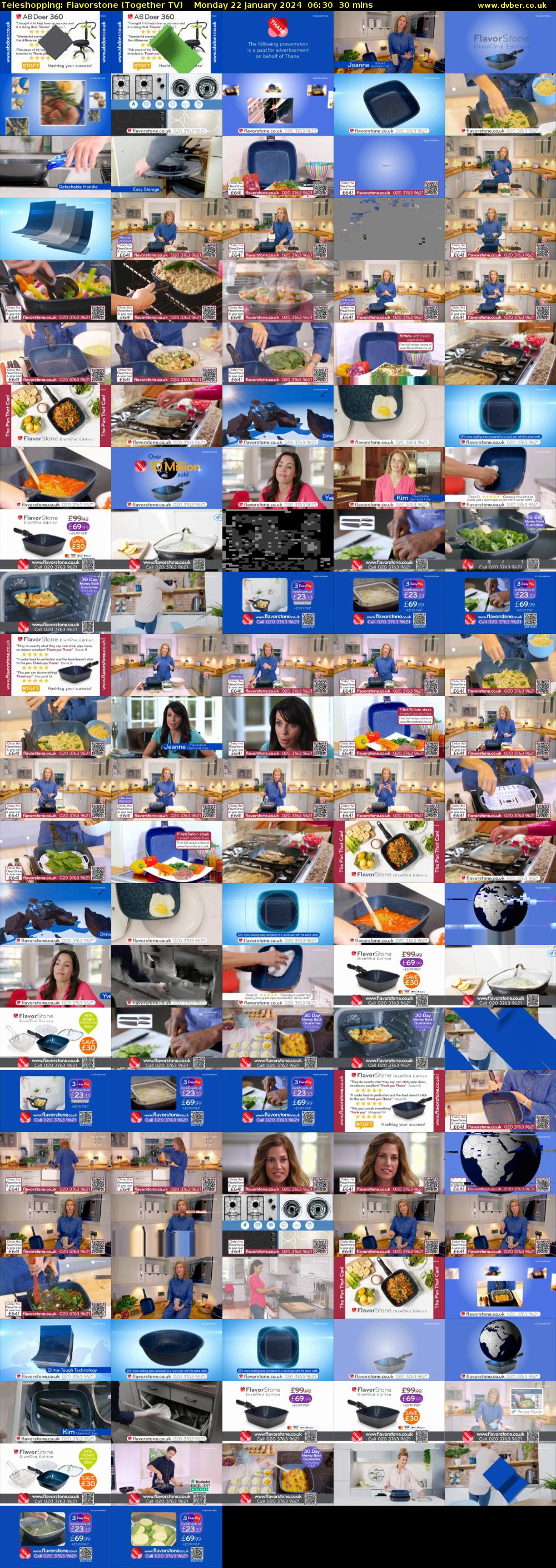 Teleshopping: Flavorstone (Together TV) Monday 22 January 2024 06:30 - 07:00