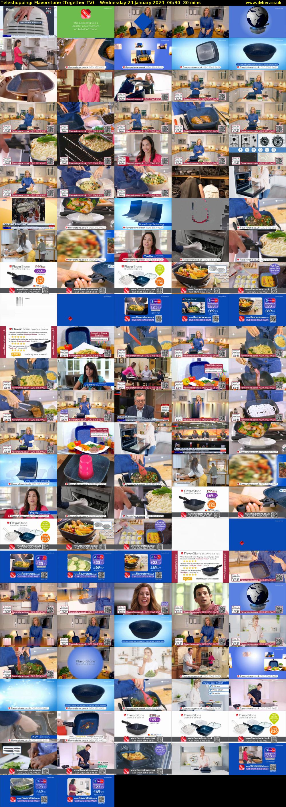 Teleshopping: Flavorstone (Together TV) Wednesday 24 January 2024 06:30 - 07:00