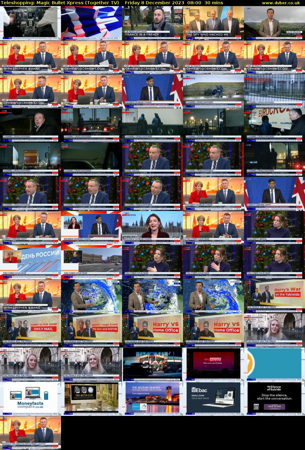 Teleshopping: Magic Bullet Xpress (Together TV) Friday 8 December 2023 08:00 - 08:30