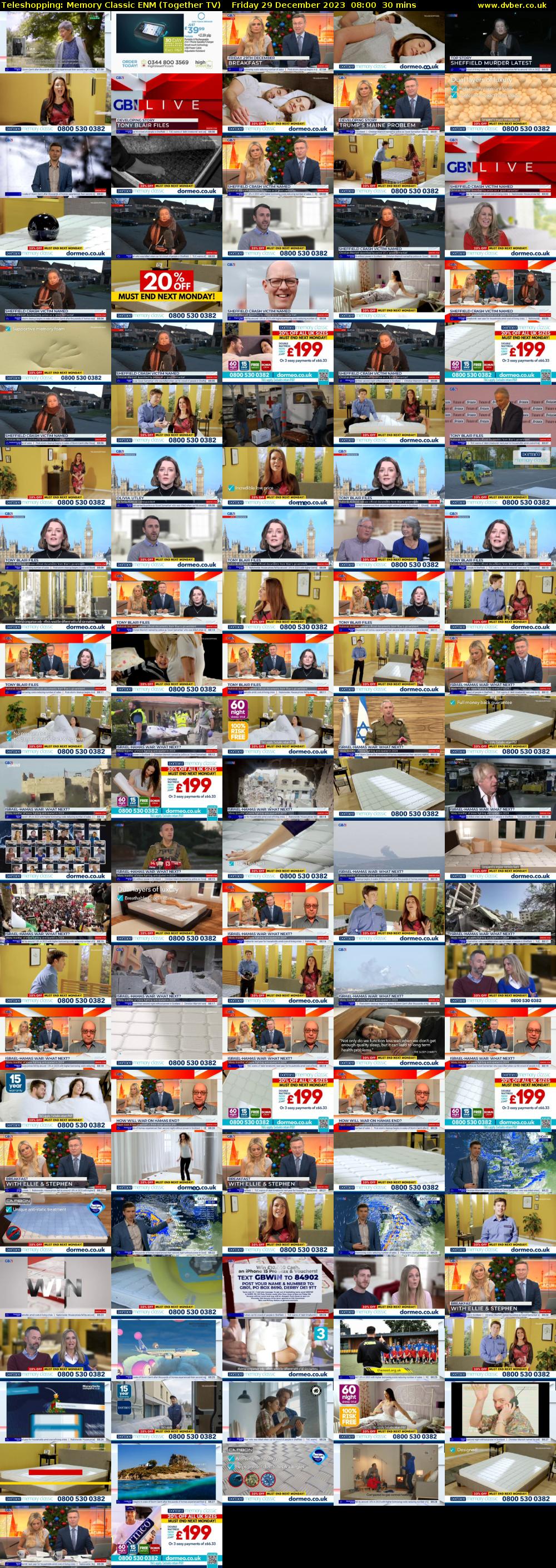 Teleshopping: Memory Classic ENM (Together TV) Friday 29 December 2023 08:00 - 08:30