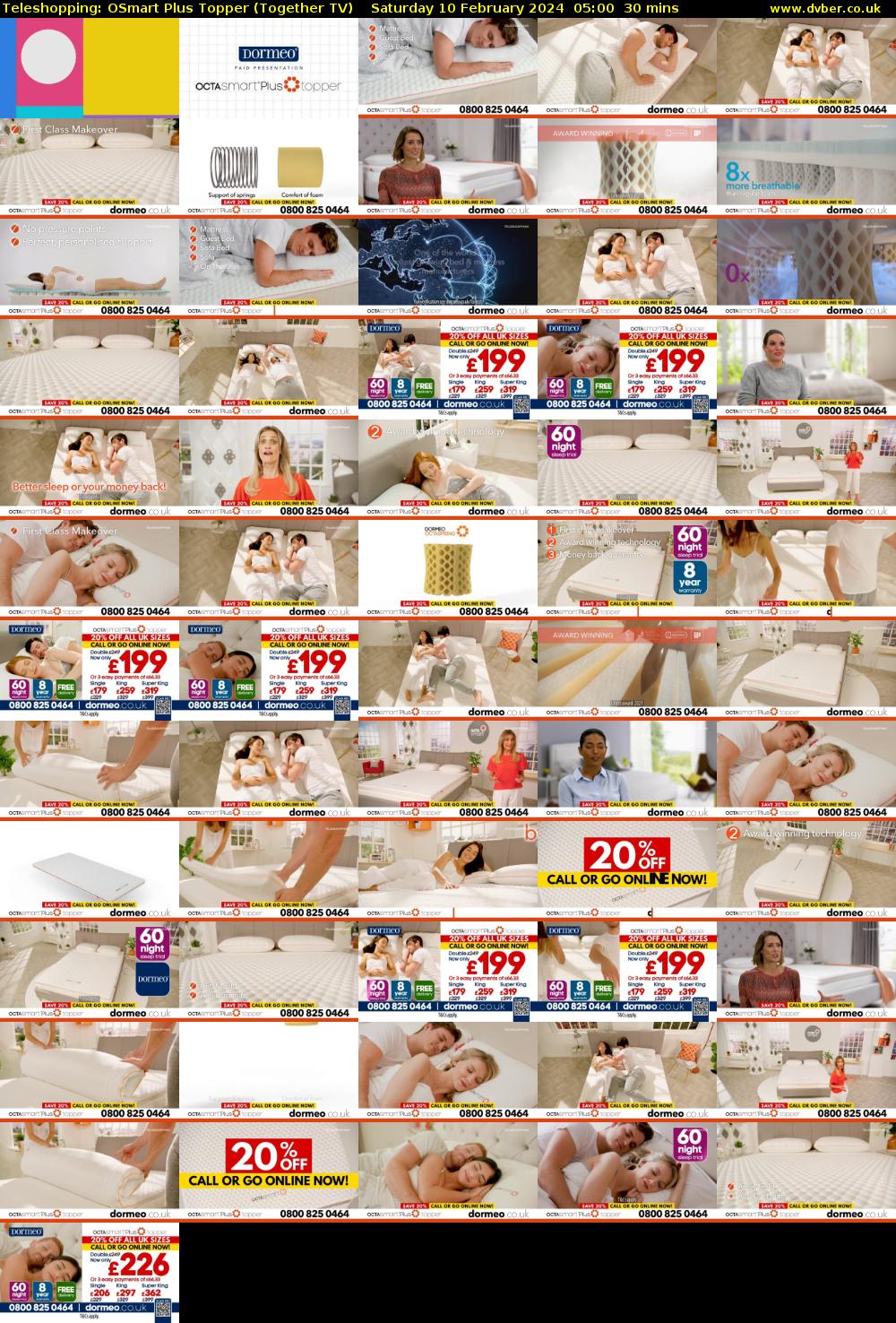 Teleshopping: OSmart Plus Topper (Together TV) Saturday 10 February 2024 05:00 - 05:30