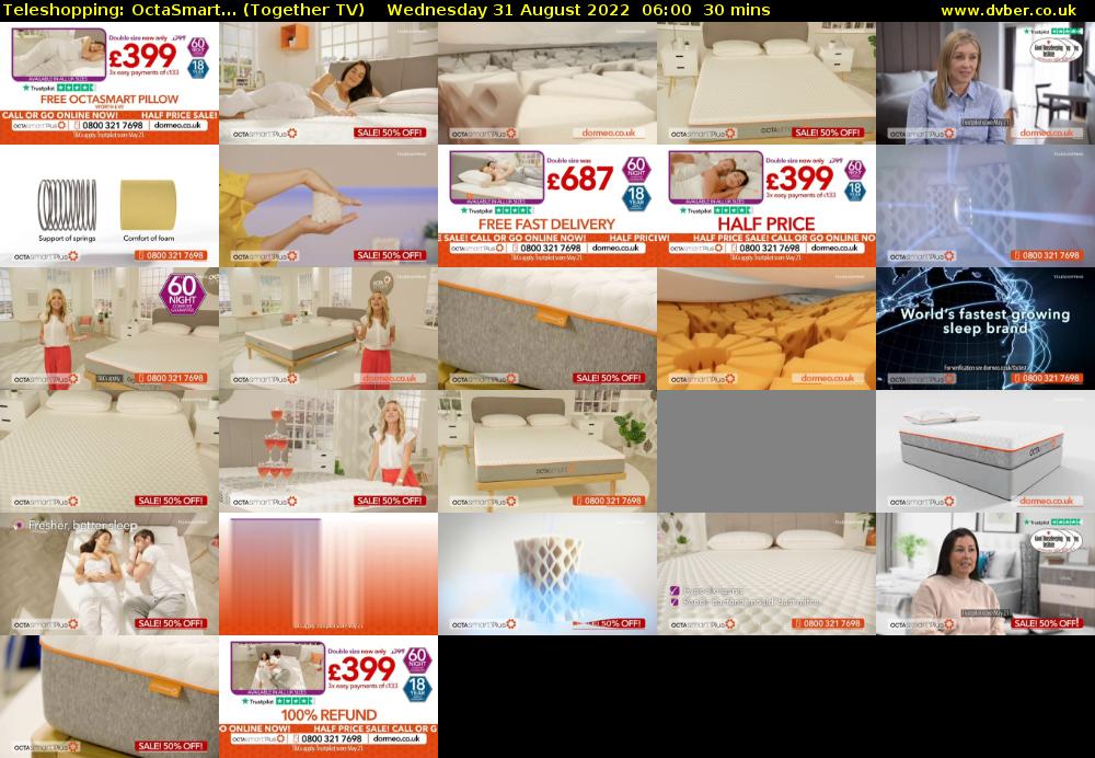 Teleshopping: OctaSmart... (Together TV) Wednesday 31 August 2022 06:00 - 06:30