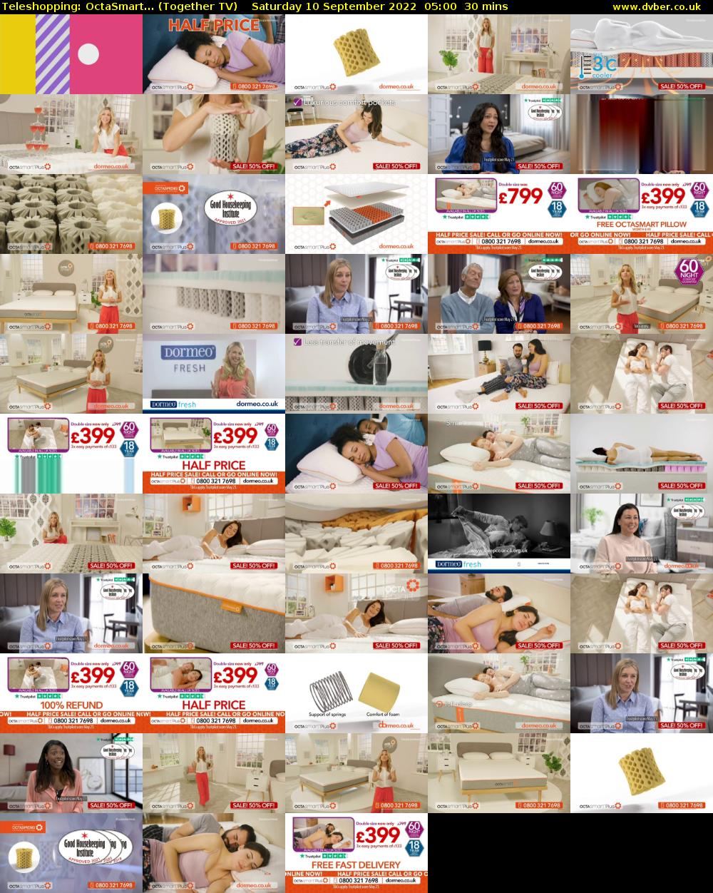 Teleshopping: OctaSmart... (Together TV) Saturday 10 September 2022 05:00 - 05:30