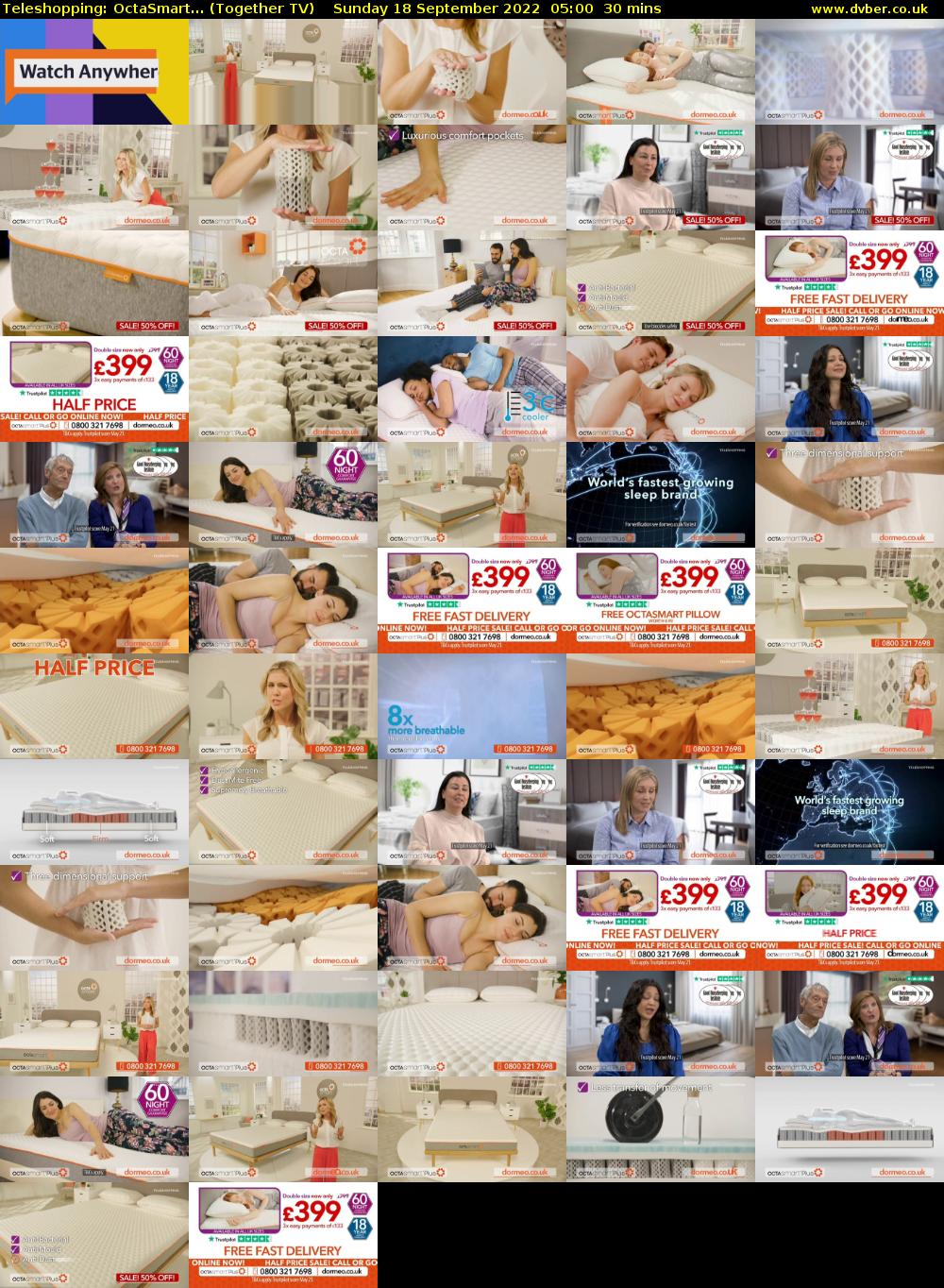 Teleshopping: OctaSmart... (Together TV) Sunday 18 September 2022 05:00 - 05:30