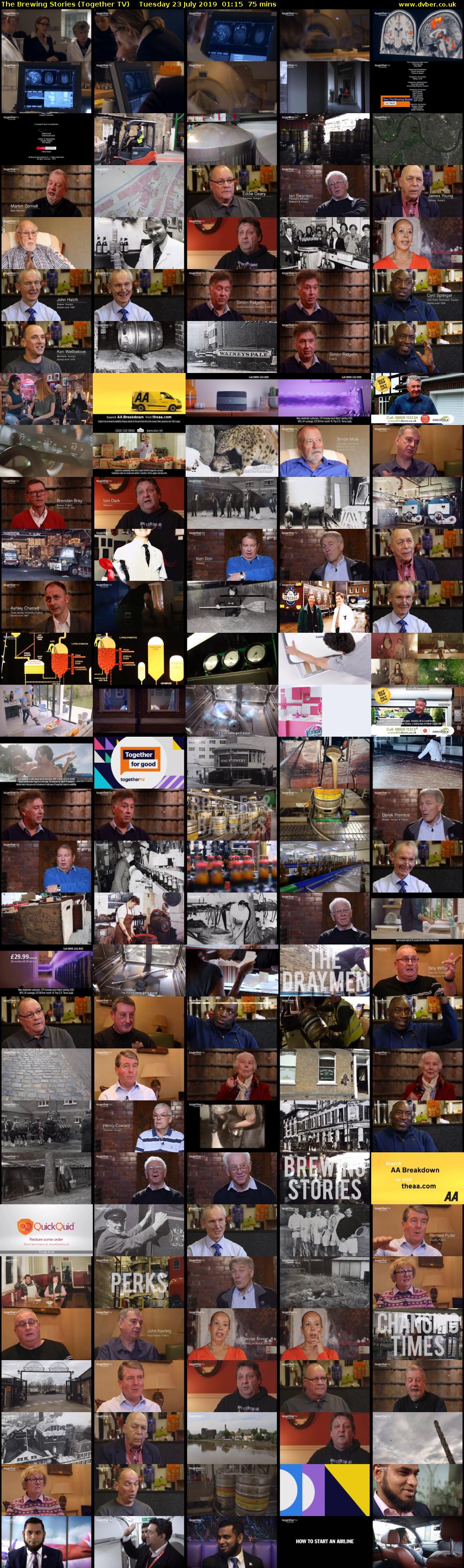 The Brewing Stories (Together TV) Tuesday 23 July 2019 01:15 - 02:30