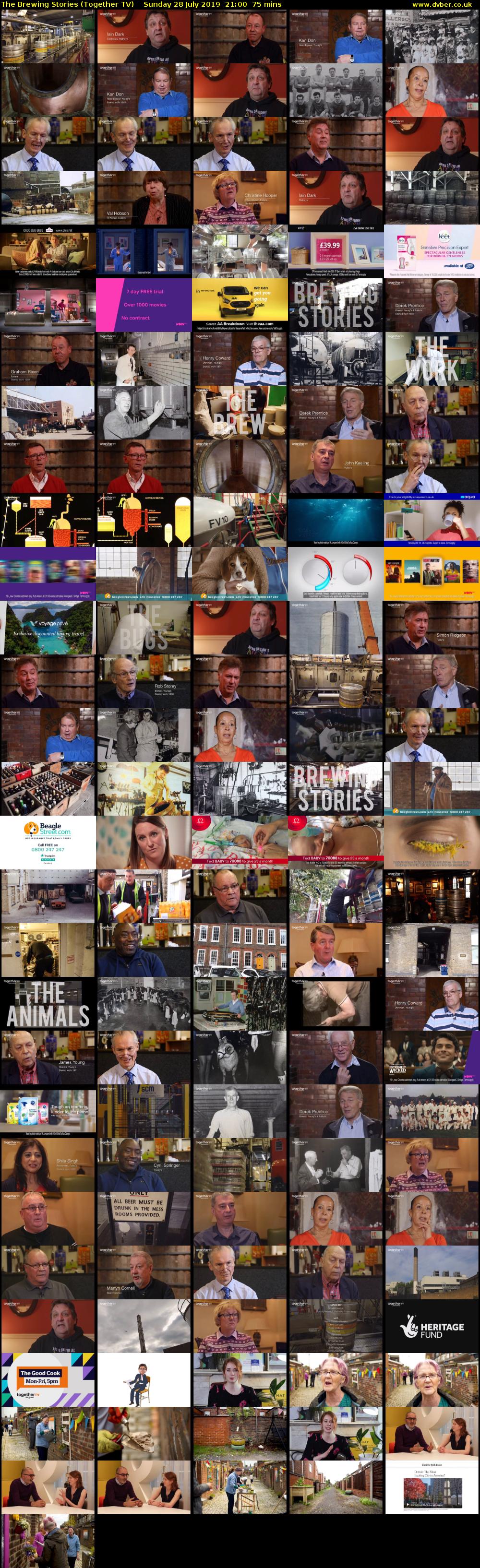 The Brewing Stories (Together TV) Sunday 28 July 2019 21:00 - 22:15