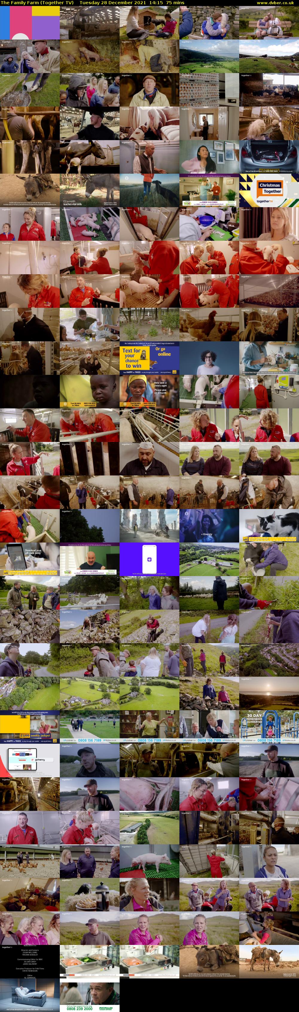 The Family Farm (Together TV) Tuesday 28 December 2021 14:15 - 15:30