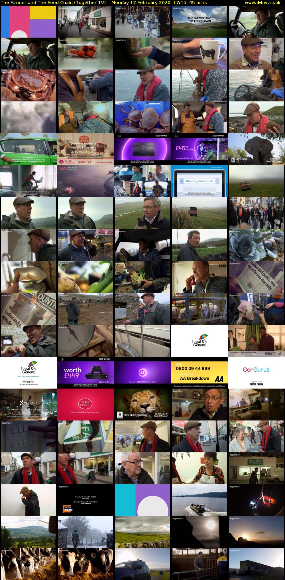 The Farmer and the Food Chain (Together TV) Monday 17 February 2020 17:15 - 18:00