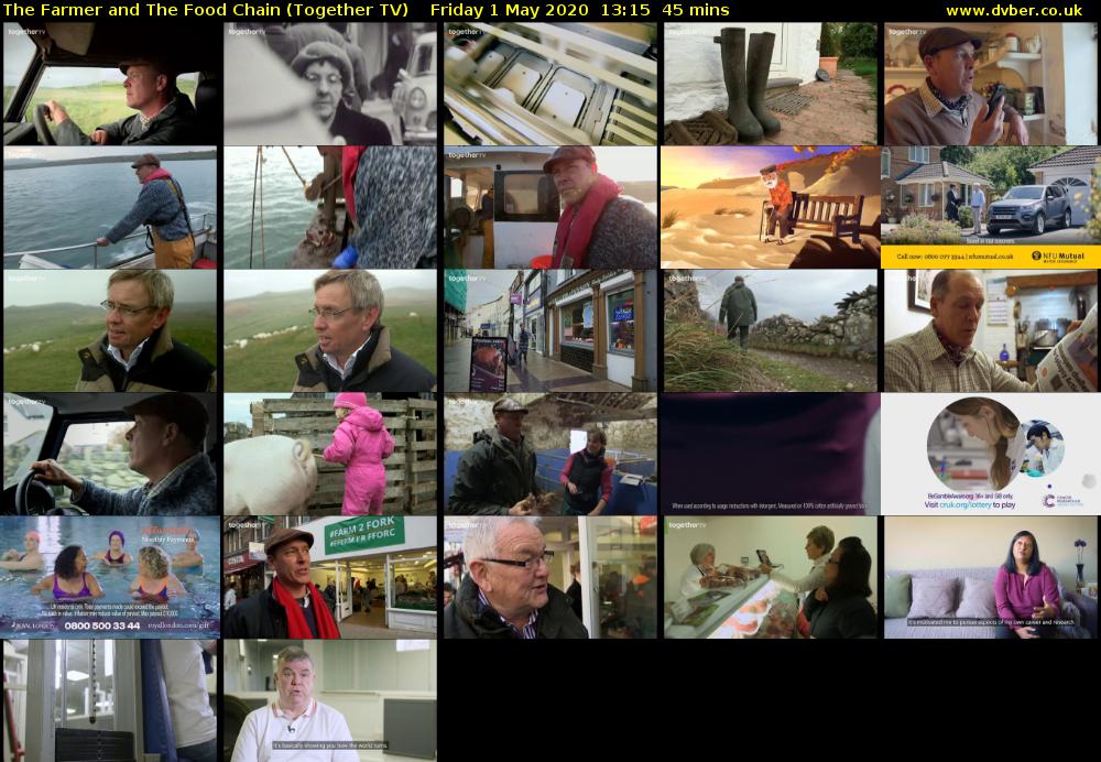 The Farmer and the Food Chain (Together TV) Friday 1 May 2020 13:15 - 14:00