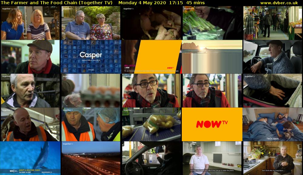 The Farmer and the Food Chain (Together TV) Monday 4 May 2020 17:15 - 18:00