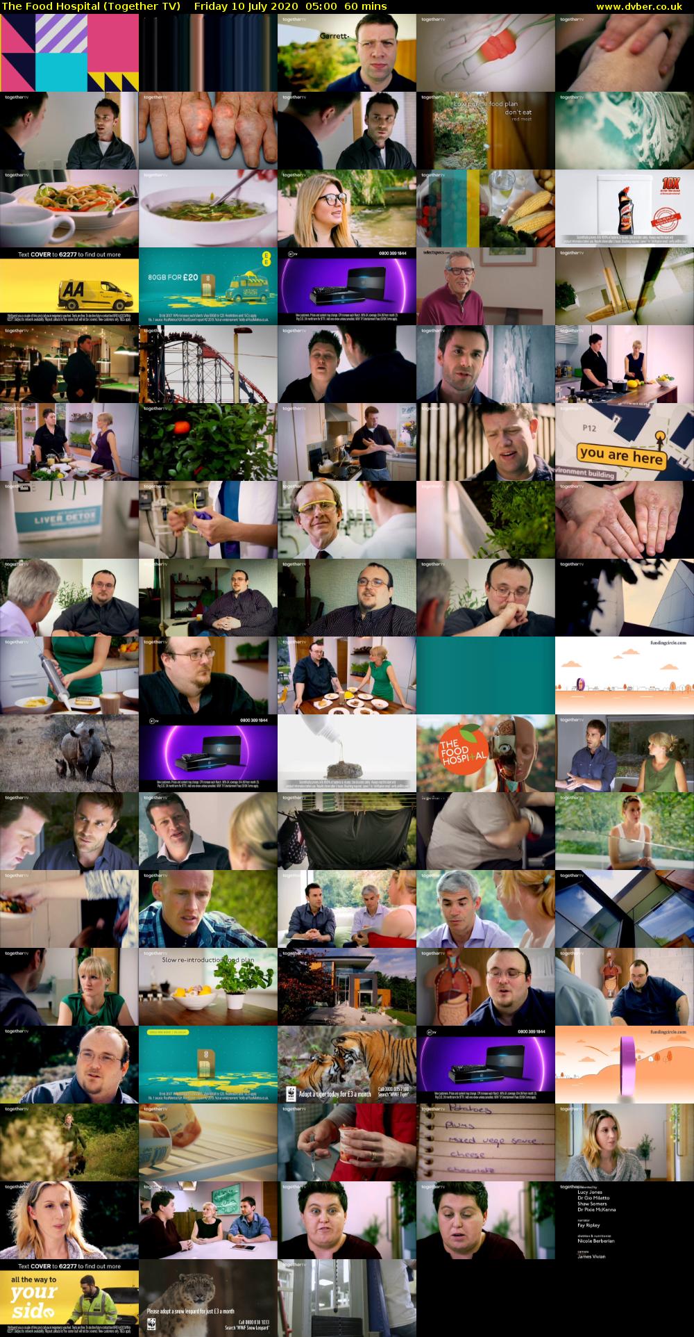 The Food Hospital (Together TV) Friday 10 July 2020 05:00 - 06:00