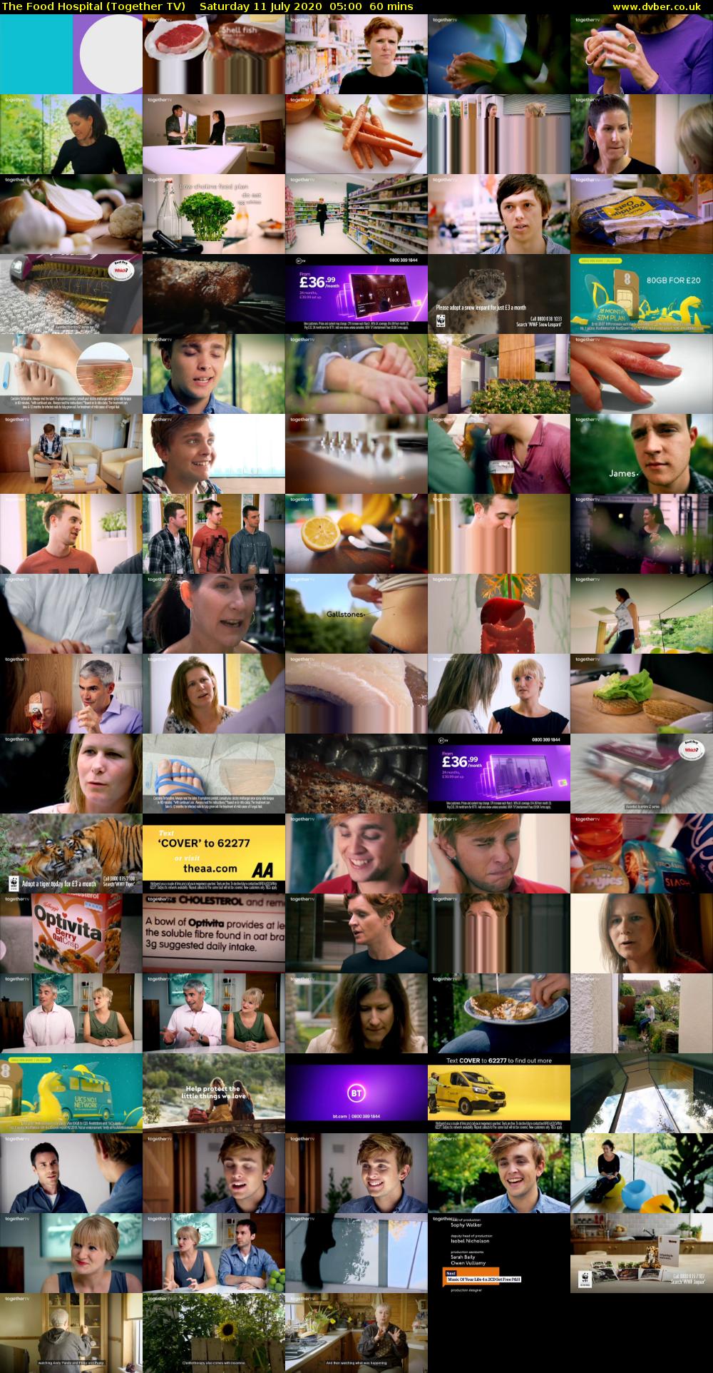 The Food Hospital (Together TV) Saturday 11 July 2020 05:00 - 06:00