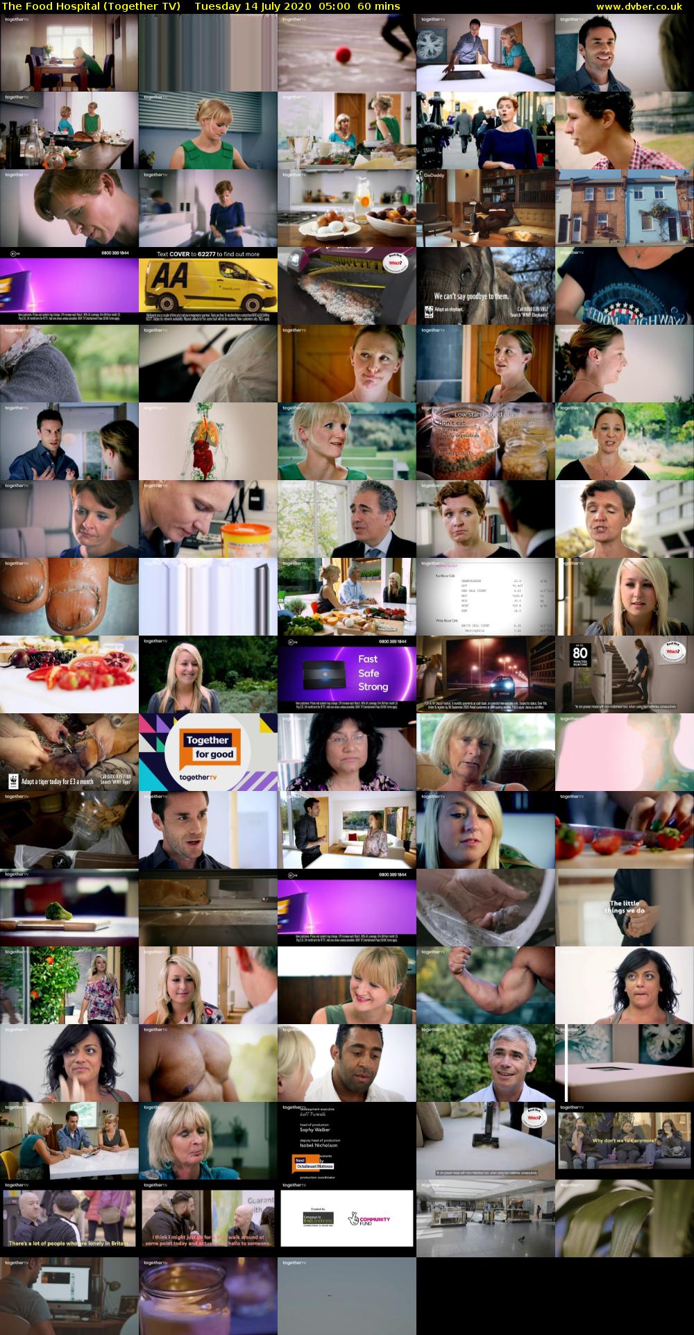 The Food Hospital (Together TV) Tuesday 14 July 2020 05:00 - 06:00
