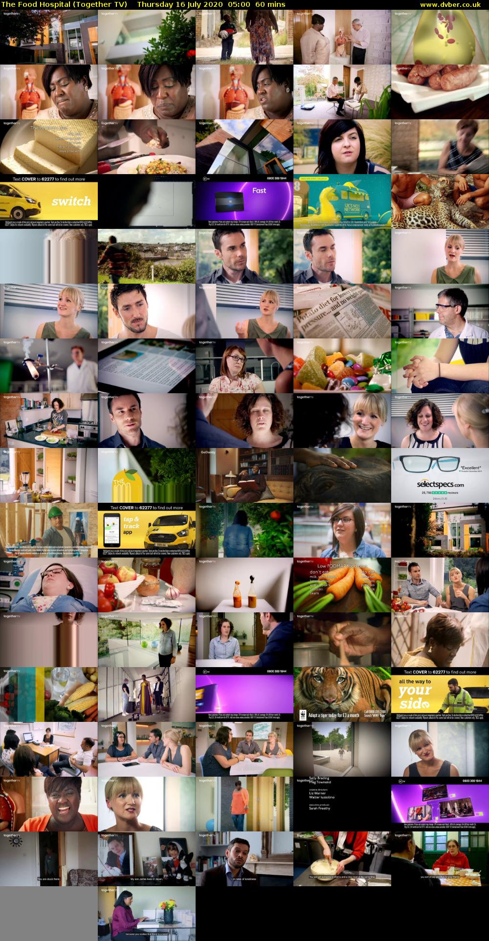 The Food Hospital (Together TV) Thursday 16 July 2020 05:00 - 06:00