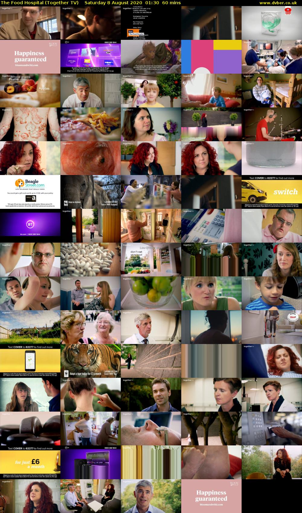 The Food Hospital (Together TV) Saturday 8 August 2020 01:30 - 02:30