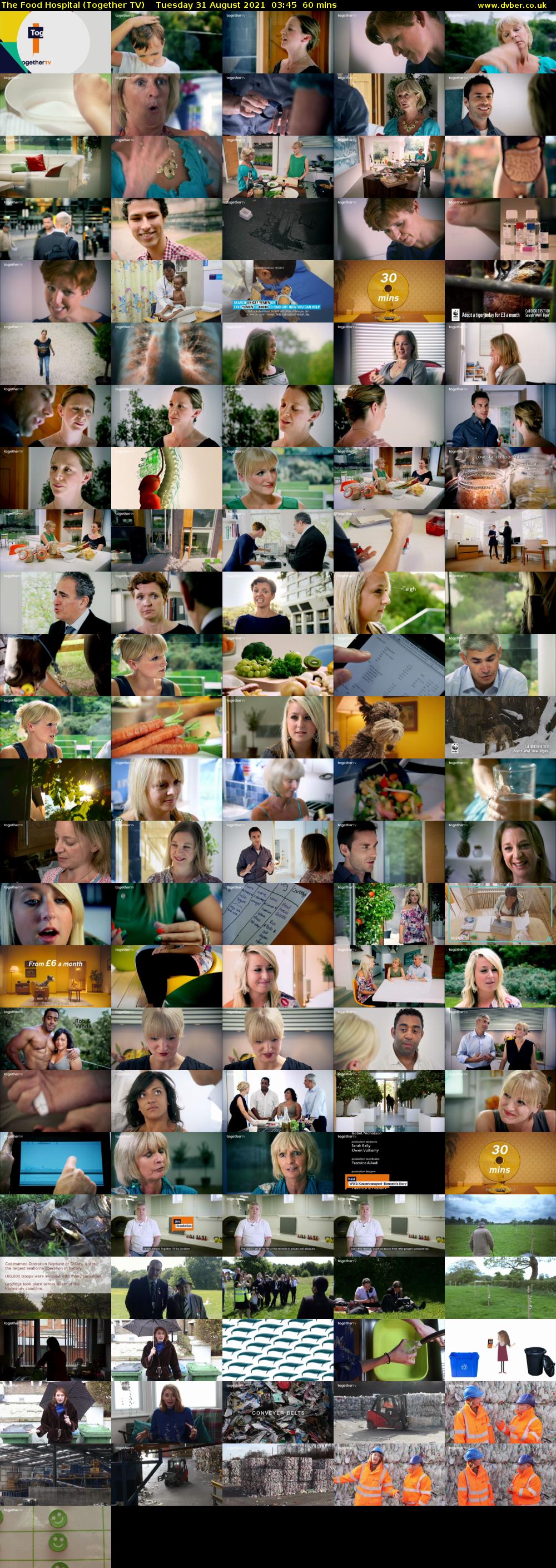 The Food Hospital (Together TV) Tuesday 31 August 2021 04:45 - 05:45