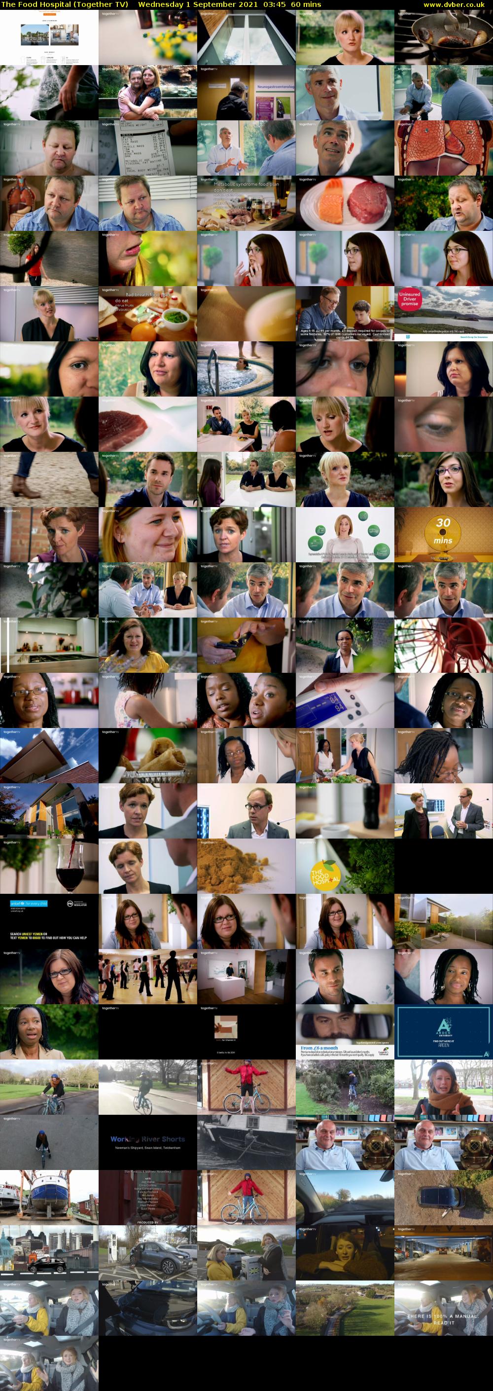 The Food Hospital (Together TV) Wednesday 1 September 2021 04:45 - 05:45