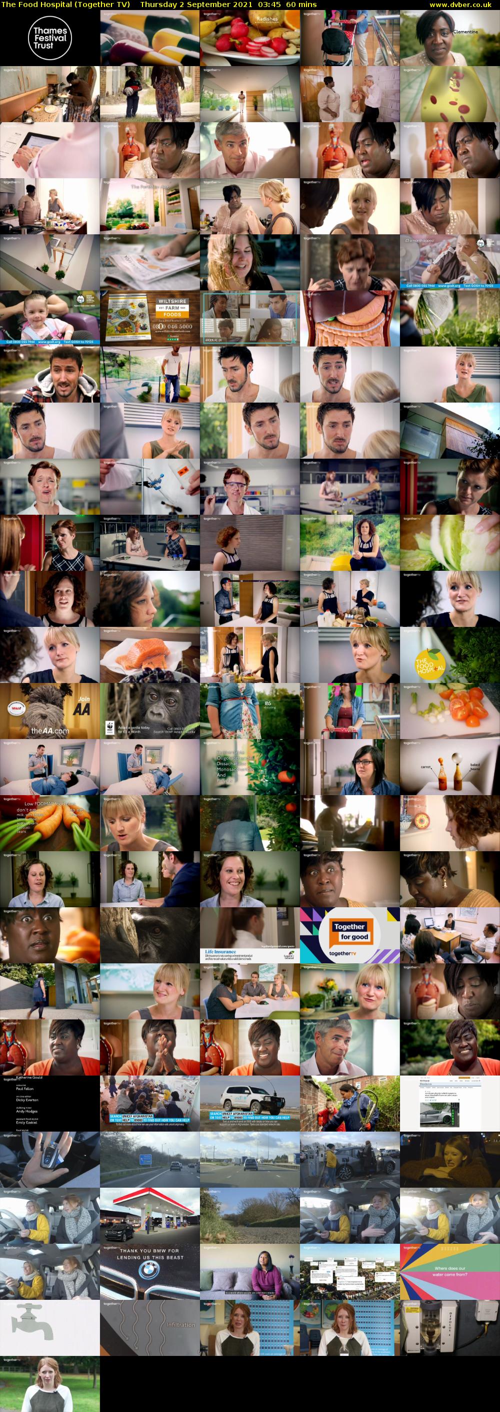 The Food Hospital (Together TV) Thursday 2 September 2021 04:45 - 05:45
