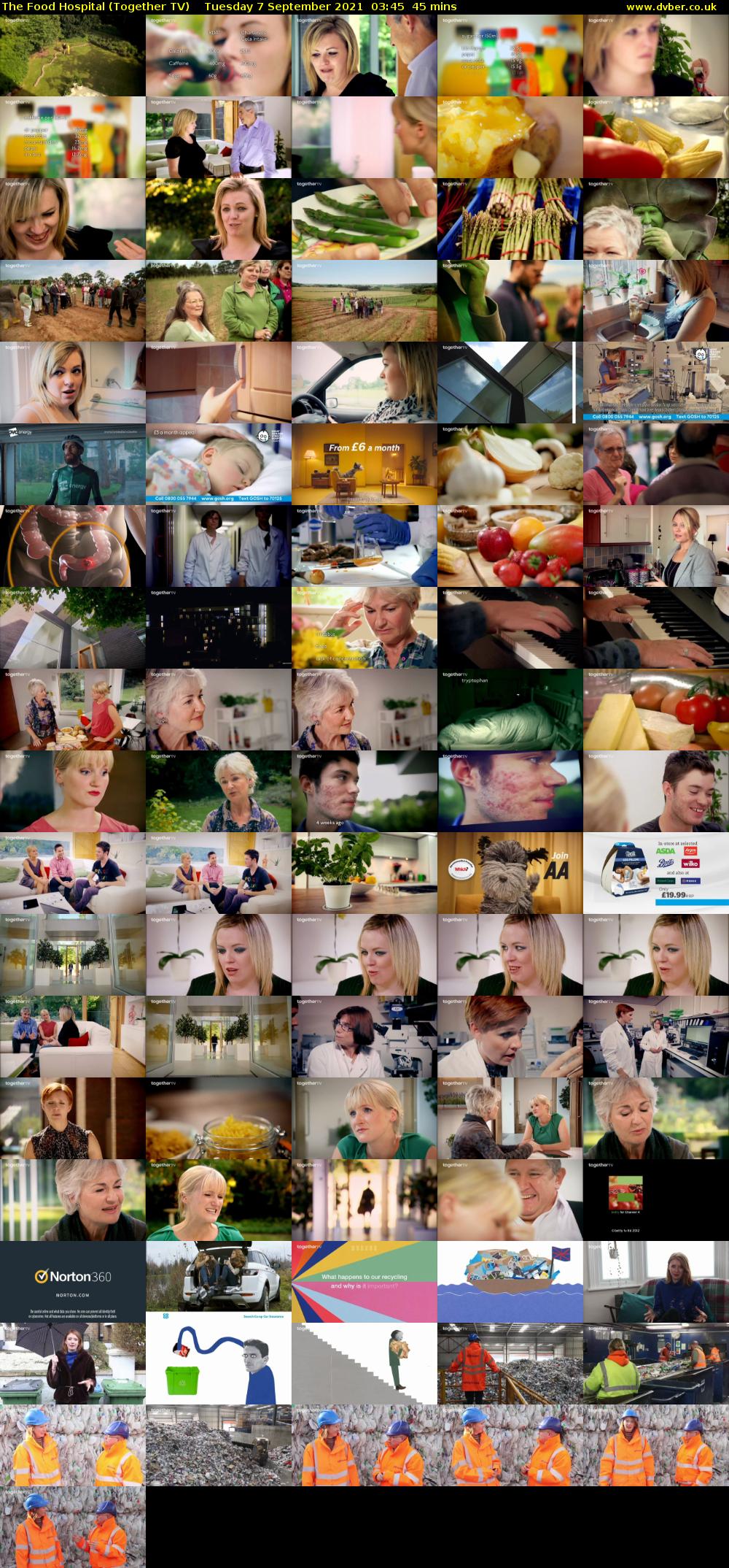 The Food Hospital (Together TV) Tuesday 7 September 2021 04:45 - 05:30