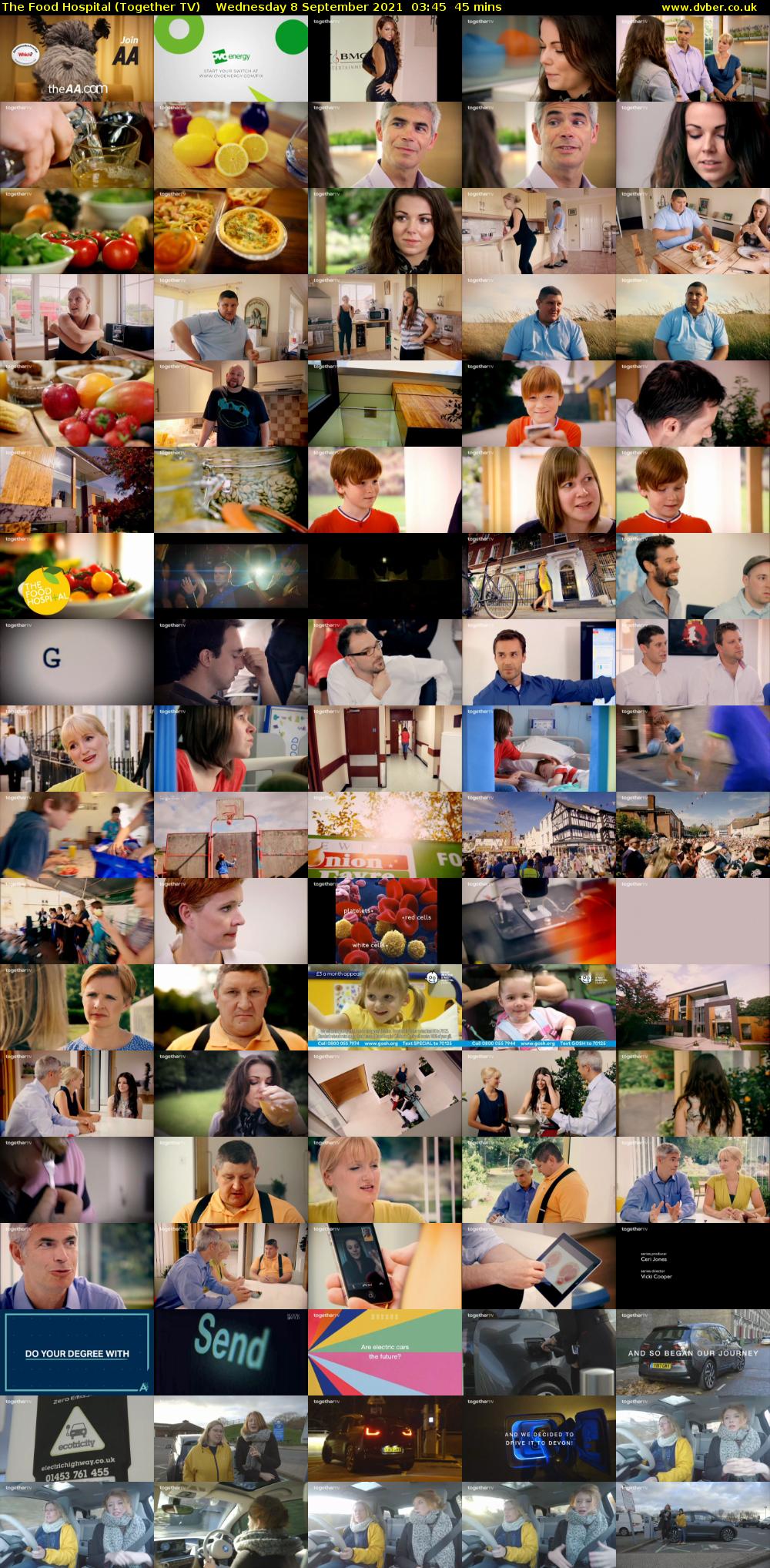 The Food Hospital (Together TV) Wednesday 8 September 2021 04:45 - 05:30