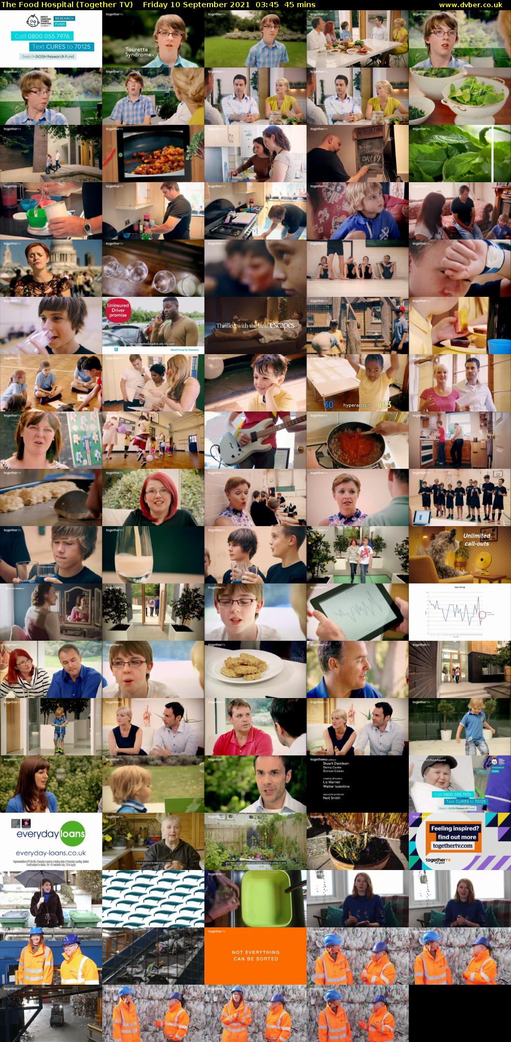 The Food Hospital (Together TV) Friday 10 September 2021 04:45 - 05:30