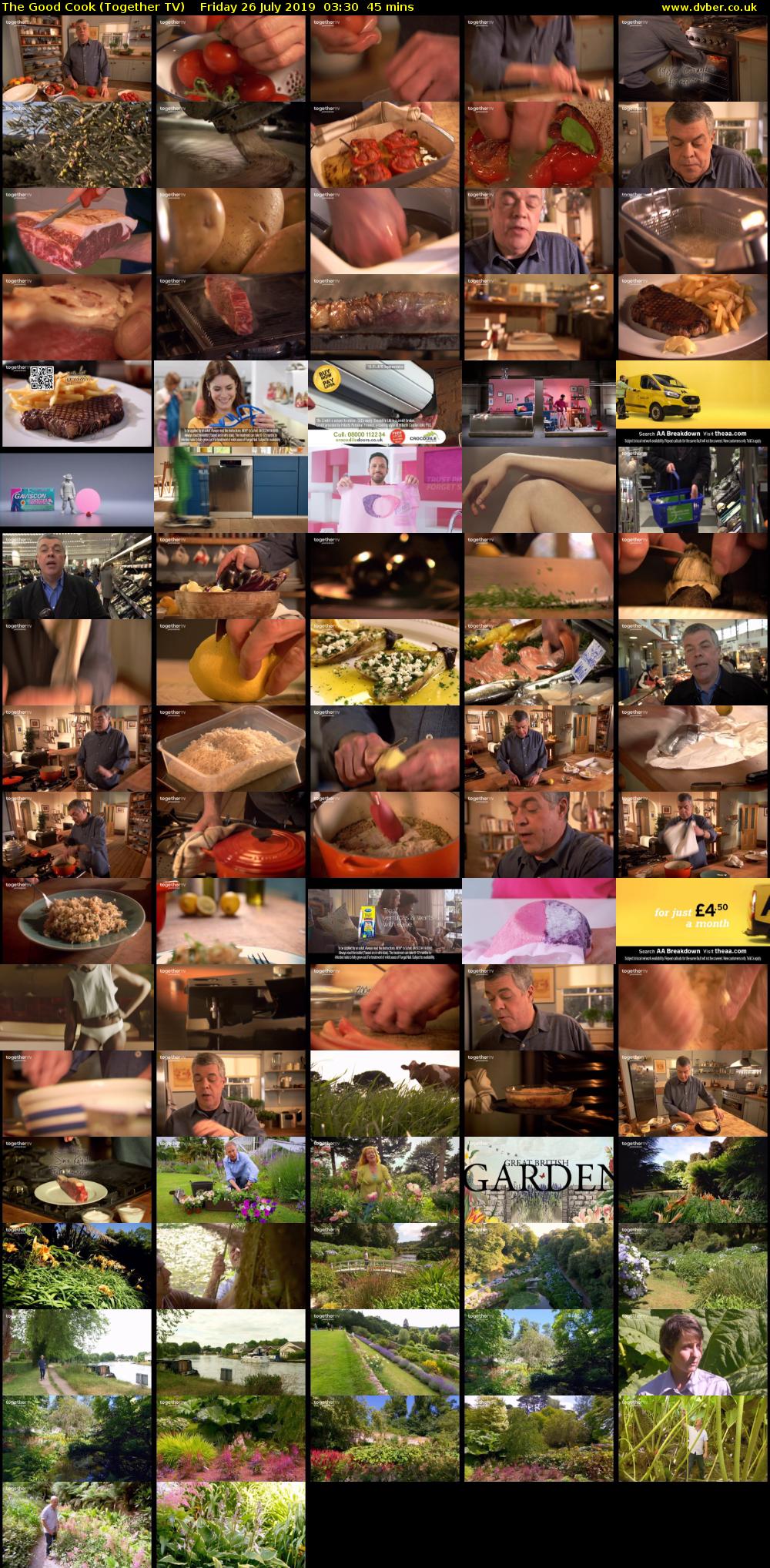 The Good Cook (Together TV) Friday 26 July 2019 03:30 - 04:15