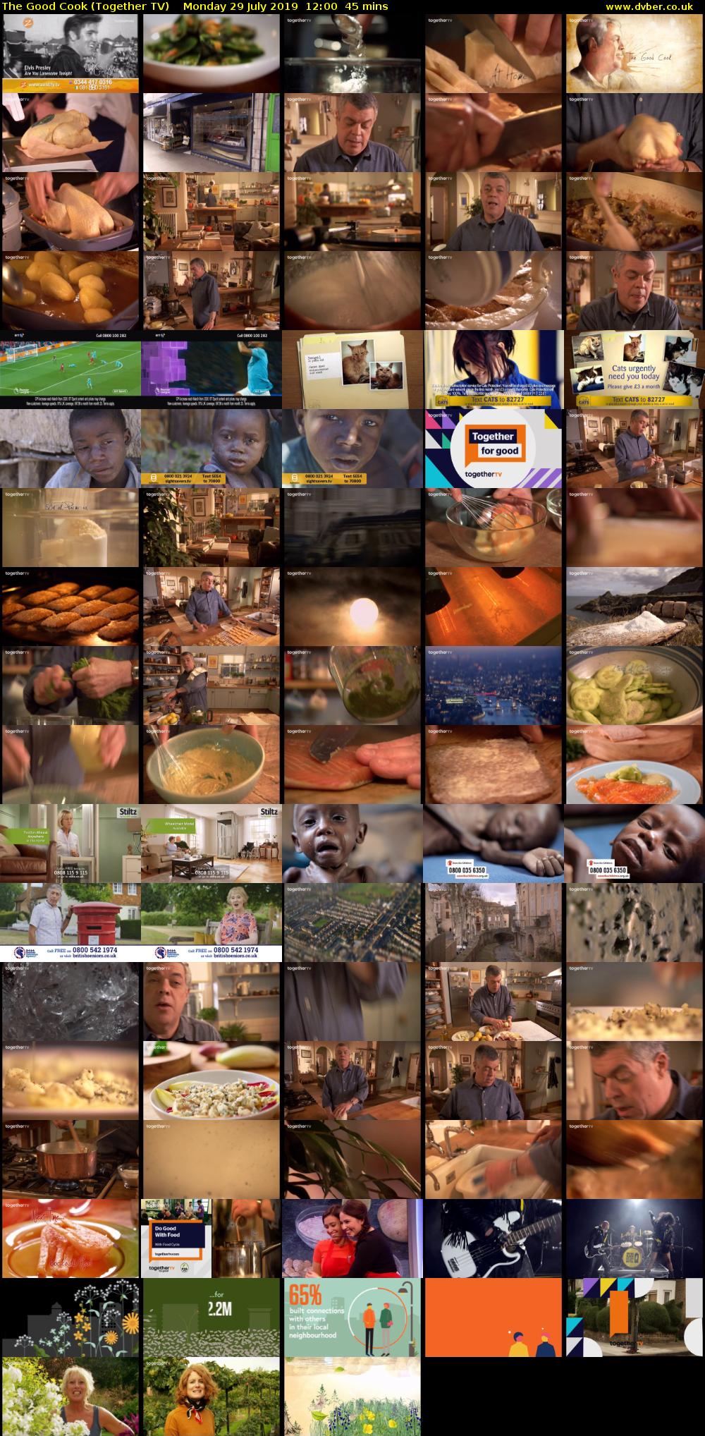 The Good Cook (Together TV) Monday 29 July 2019 12:00 - 12:45