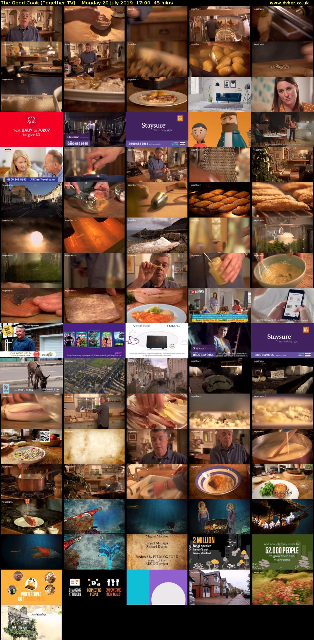 The Good Cook (Together TV) Monday 29 July 2019 17:00 - 17:45