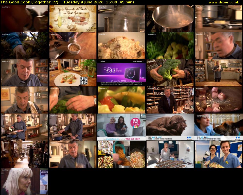 The Good Cook (Together TV) Tuesday 9 June 2020 15:00 - 15:45