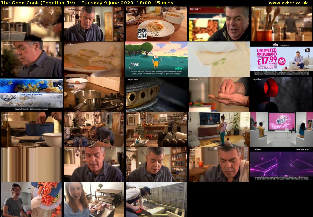 The Good Cook (Together TV) Tuesday 9 June 2020 18:00 - 18:45