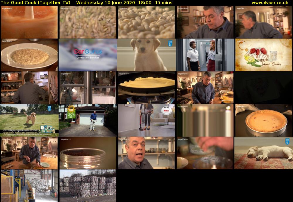 The Good Cook (Together TV) Wednesday 10 June 2020 18:00 - 18:45