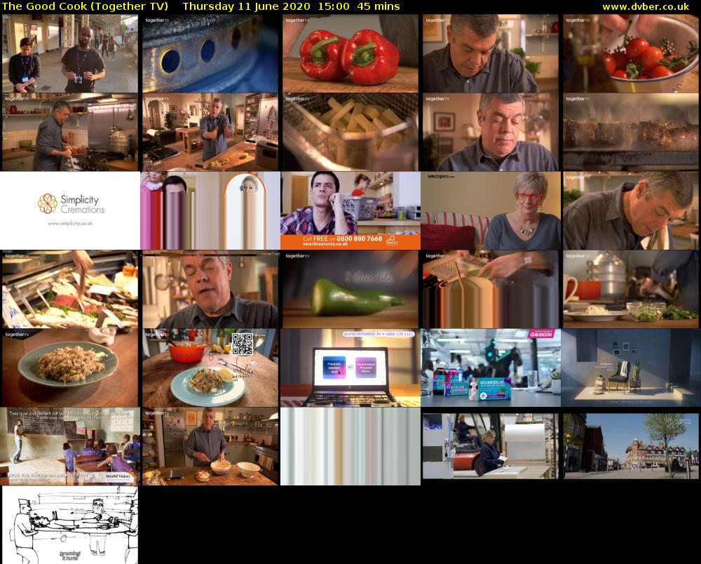The Good Cook (Together TV) Thursday 11 June 2020 15:00 - 15:45