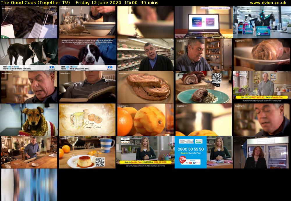 The Good Cook (Together TV) Friday 12 June 2020 15:00 - 15:45