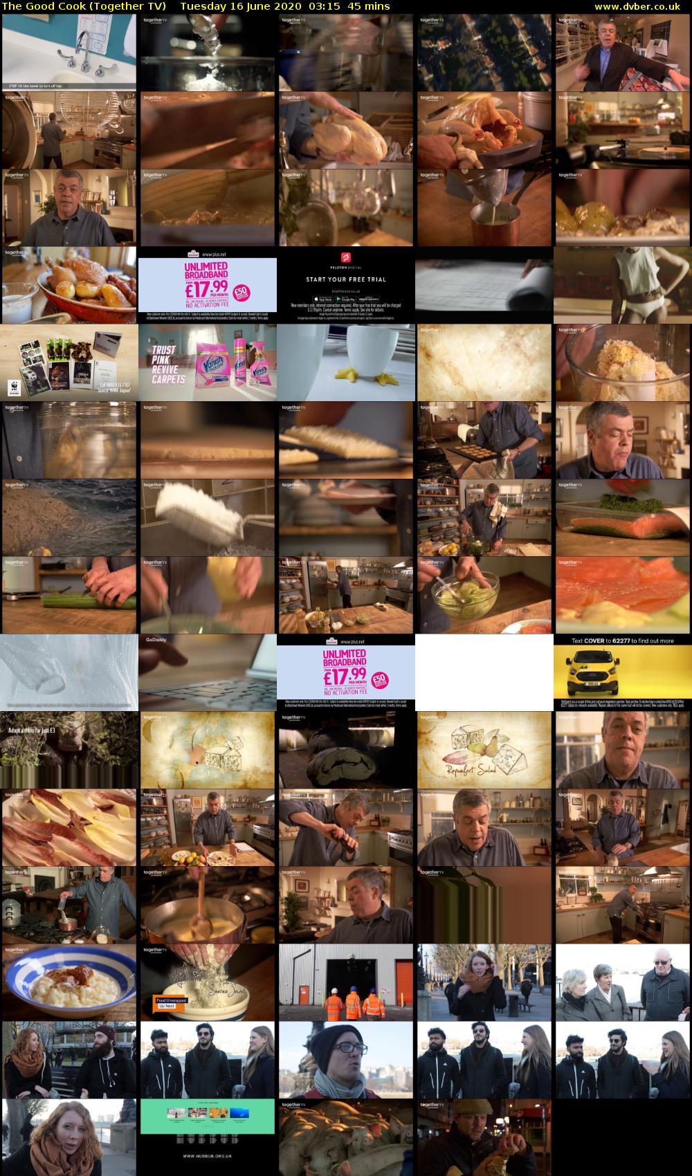 The Good Cook (Together TV) Tuesday 16 June 2020 03:15 - 04:00