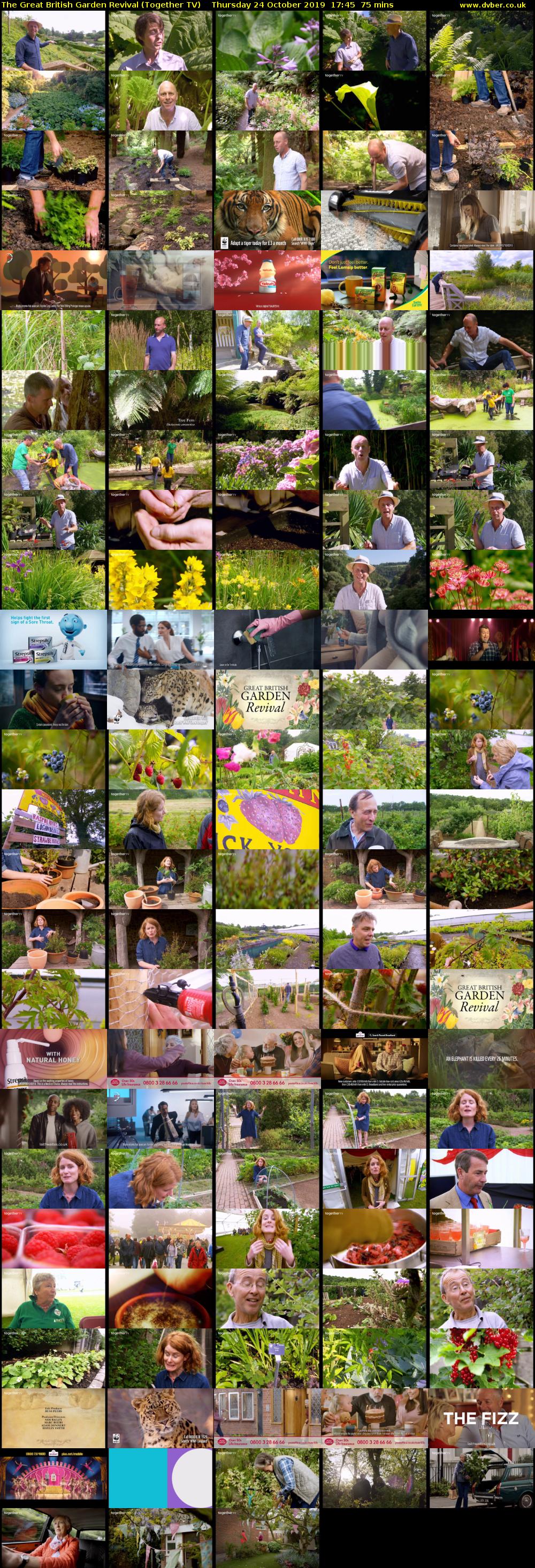 The Great British Garden Revival (Together TV) Thursday 24 October 2019 17:45 - 19:00