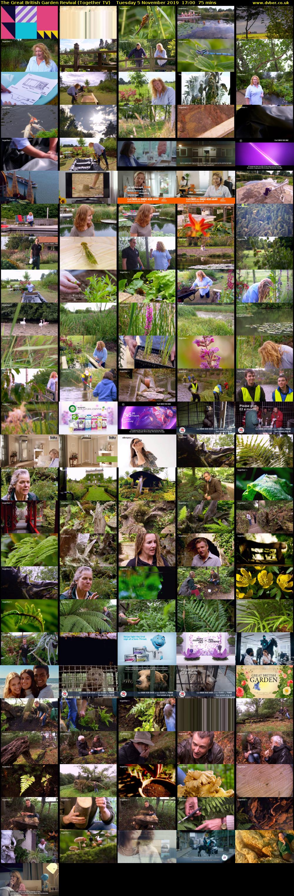 The Great British Garden Revival (Together TV) Tuesday 5 November 2019 17:00 - 18:15