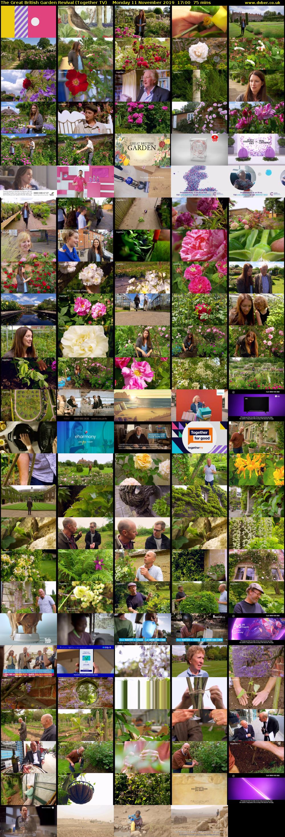 The Great British Garden Revival (Together TV) Monday 11 November 2019 17:00 - 18:15