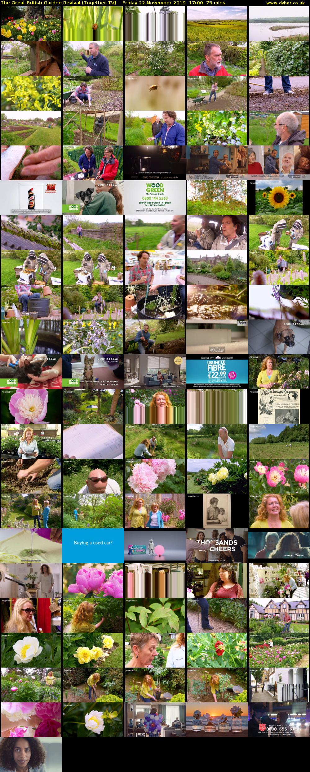 The Great British Garden Revival (Together TV) Friday 22 November 2019 17:00 - 18:15