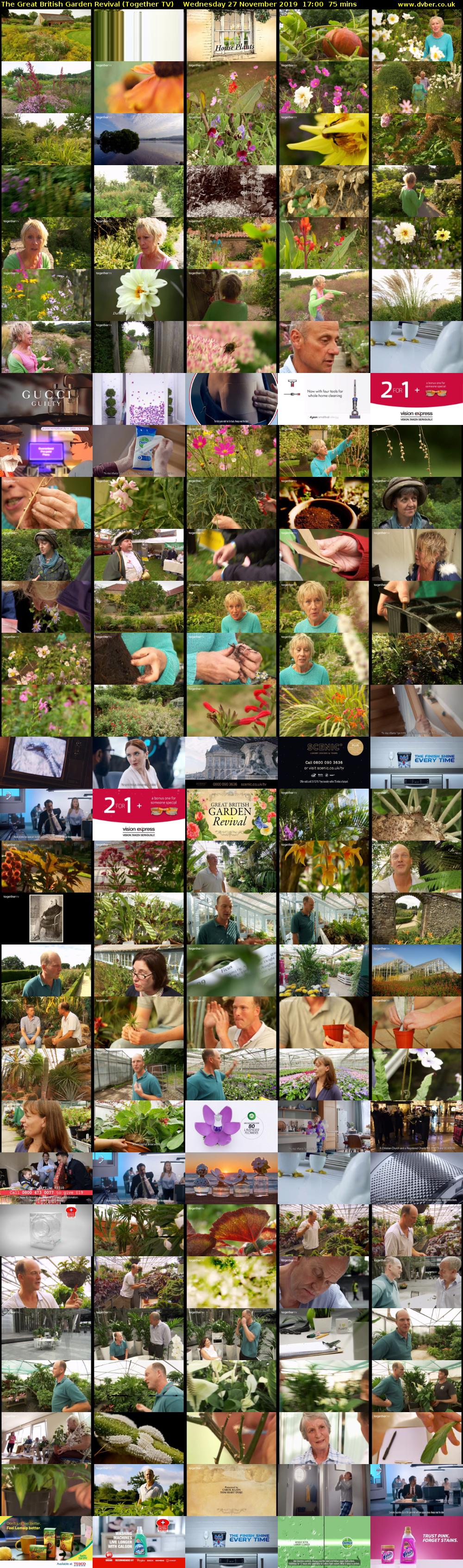 The Great British Garden Revival (Together TV) Wednesday 27 November 2019 17:00 - 18:15